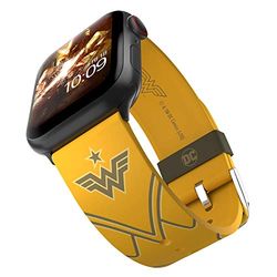 DC Comics - Wonder Woman 1984: Golden Armour Smartwatch armband - officieel gelicenseerd, compatibel met alle maten en series van Apple Watch (horloge niet inbegrepen)