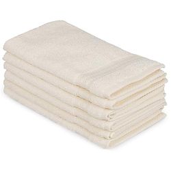 Serviettes de courtoisie (6 pièces) crème