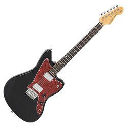 VINTAGE CHITARRA ELETTRICA SERIE V50 COASTER - NERO LUCIDO