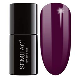 SEMILAC Gel Nail Polish | Long Lasting and Easy to Apply | Perfect for Home and Professional Manicure and Pedicure - 083 Burgundy Wine UV Gel Nail Polish, 7 ml.