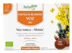 Herbalgem - Gomas de los Cantante - para Cuerdas vocales - 24 Gomas