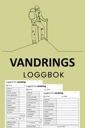 Vandringsloggbok: Trail Journal / Minnesbok för äventyrsanteckningar / Loggbok för spårvandringar / Anteckningsbok för resor / Bra presentidé för vandrare, husbilar, resenärer / 6" x 9" Resestorlek