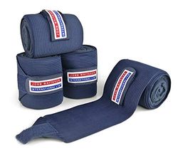 John Whitaker Unisex Wht0705 Training Bandages, Navy, One Size UK