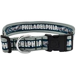 Pets First NFL Collar de Perro. 32 NFL Equipos Disponible en 4 tamaños. Resistente, Fuerte y Durable NFL Mascota Cuello. Fútbol Gear para el Cachorro Deportivo.