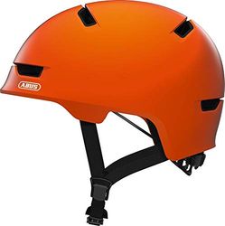 ABUS Scraper 3.0 - Capacete de bicicleta urbana robusto para o tráfego da cidade - para homem e mulher - laranja, tamanho L
