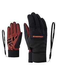 Ziener Guanti da sci per adulti/sport invernali impermeabili traspiranti GARIM AS, arancione spice, 7,5