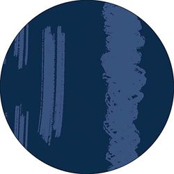 Bonateks, Round Digital Printed Mouse Pad, Non-Slip Base, for Office and Home, Diameter:22cm