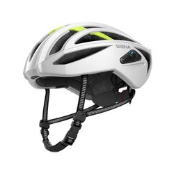 Sena R2 Evo Casque de vélo de Route (Matte White, L)