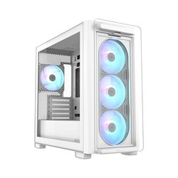 ASUS A21 micro-ATX case (Support for 165 mm CPU cooler, 360 mm radiators, 380 mm graphics card, ATX PSU, black and white colour options, 33 mm cable management space) White