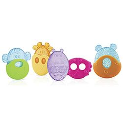 Nuby - Koelbaar Bijtfiguur 3+ Maanden Oud - Dieren - 1 stuk