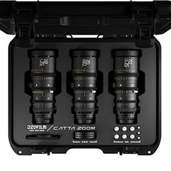 Catta Zoom - Kit de 3 Lentes (18-35/35-80/70-135 T2.9), Color Negro