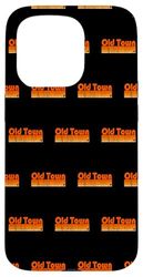 Old Town, Maine Retro 80s Style Case for iPhone 15 Pro