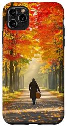 Otoño Otoño Vintage teléfono Caso Lindo otoño Femenino estética Carcasa para iPhone 11 Pro MAX