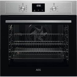 AEG 6000 Series Integrated Oven, BEX335011M 72L, LED Display, Turbo Grill, True Fan Cooking, Moist Fan Baking, Pizza Setting, MultiLevel Cooking, Class A Energy