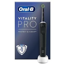 Oral-B Vitality Pro Black Elektrische Tandenborstel, 1 Opzetborstel