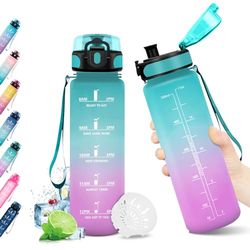 KollyKolla Drinkfles voor kinderen, 500 ml, met tijdweergave, drinkfles voor kinderen, school, BPA-vrij, motiverende drinkfles voor kinderen, meisjes, sport, fietsen, kamperen