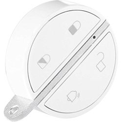 Somfy - Porta-chaves sem fios Keyfob, comando bluetooth mãos-livres para alarme doméstico, branco