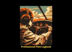 Professional Pilot Logbook: Pilot Logbook