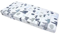 Medi Partners Hoeslaken voor een Babybedje 60x120 cm 100% Katoenen babybeddengoed kindermatras slaapzak