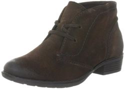 Jana Fashion Desert Boots för kvinnor, Brun kaffe, 41 EU