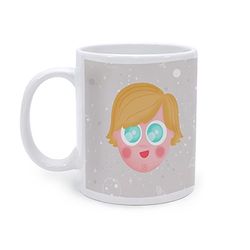 Frikids Keramische mok Blond Walker Beige