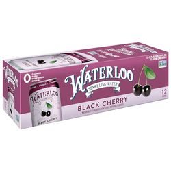 Waterloo Sparkling Water Black Cherry 144FO