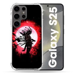 Cokitec Förstärkt skal för Samsung Galaxy S25 resor Japan samurai