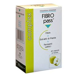 Piemme Pharmatech Integratore Alimentare In4 Fibro Pass, 40 Capsule