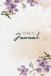 Aesthetic Floral Journal Notebook - 150 pages