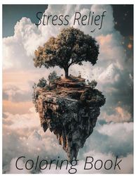 Stress relief coloring book