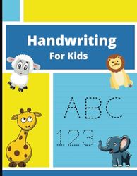 Handwriting Practice Paper for Kids: 8.5 inches x 11 inches | 200 pages