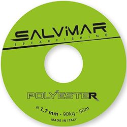 SALVIMAR Polyester, Unisex Adult, Green, 50 m