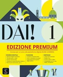 Dai! Libro dello studente + essercizi 1 Edizione premium: Curso di italiano