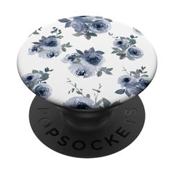 Watercolor Floral Pattern Case PopSockets Swappable PopGrip