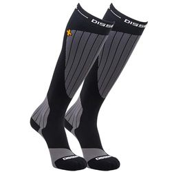 DISSENT Calze da sci Gfx Compressione Genuflex Calzini unisex (confezione da 1)