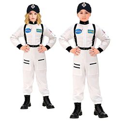 W WIDMANN MILANO Party Fashion – Barndräkt astronaut, rymdress, rymdförare, karnevalkostymer