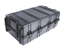 PELI 1780 slitstark transportbehållare, IP67-vatten- och dammtät, 216 liters kapacitet, tillverkad i USA, inget skum, svart