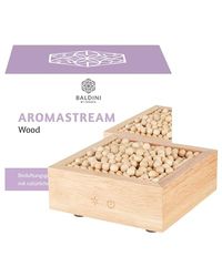 Baldini Aromastream Wood incl. houten ballen - luchtverfrisser - elektrische diffuser - waterloos