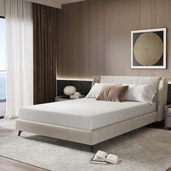Novilla Matelas 160x190 cm, Matelas en Mousse Froide à 7 Zones, avec Housse en Tissu Amovible, Hauteur de 18 cm