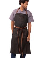 Chef Works B340 Memphis Tablier Noir 863 x 812 mm