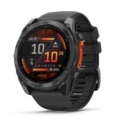 Garmin fēnix ​​8-51mm - Reloj de Alto Rendimiento GPS Multideporte con Pantalla táctil AMOLED, Linterna LED, Altavoz y micrófono Integrados, Mapas y hasta 29 días de autonomía, Negro
