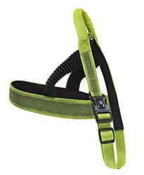 CROCI Venture Harnais en Elastique Vert pour Chien 20 x 600-710 mm
