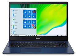 Acer Aspire 3 NX.HZSEH.003 Laptop, Intel Core i5-1035G1, 8GB RAM, 512GB SSD, NVIDIA MX330, Windows 10 Home, qwerty, Granatowy, 15,6 "