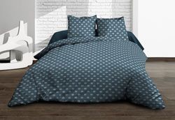 Le linge de Jules Påslakan + monterat ark, 160 x 200 + 2 T - ren bomull, 57 trådar - Alya