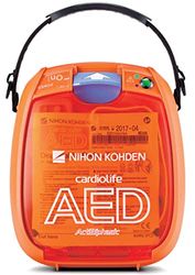 Nihon Kohden Cardiolife AED-3100, Automated External Defibrillator, Fully Automatic