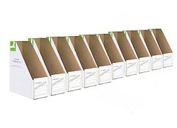 Q-Connect KF21659 Zakelijk Tijdschrift Bestand (10 stuks) 100x230x300mm