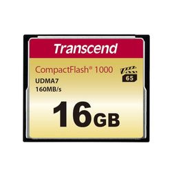 Transcend TS16GCF1000 Cartão de memória Compact Flash de 16 GB (Ultimate)