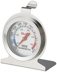 Ibili 743400 Termómetro para forno, 7 x 6 cm, prateado/branco, 1 unidade