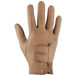 Uvex Sportstyle - Gants d'équitation pour Adults - élastiques - Compatible avec Un écran Tactile - Caramel - 8.5