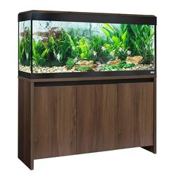 Kit Acuario con iluminación LED Bluetooth Fluval Roma, 240 l, Nogal, 18182
